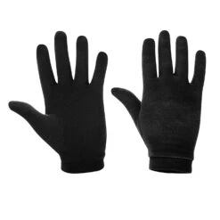 Loeffler Löffler Merino Wool Gloves - Black 990