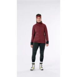 Loeffler Löffler Nordic Windstopper Light Women's Hooded Jacket - Purpur 588 -RunGear Elite loeffler nordic windstopper light womens hooded jacket purpur 588 22 1545536