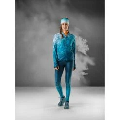 Loeffler Löffler Arctic Dimple Elastic Women's Tights - Deep Water 470 -RunGear Elite loeffler tights arctic dimple elastic damen2 1325493