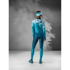 Loeffler Löffler Arctic Dimple Elastic Women's Tights - Deep Water 470 -RunGear Elite loeffler tights arctic dimple elastic damen3 1325494