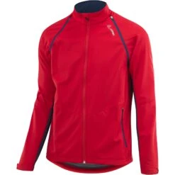 Loeffler Löffler Zip-Off Windstopper Light Jacket - Red/deep Water 554