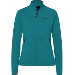 Marmot Women's Leconte Fleece Jacket - Dark Jungle -RunGear Elite marmot leconte fleece jacket women dark jungle 4 1534680