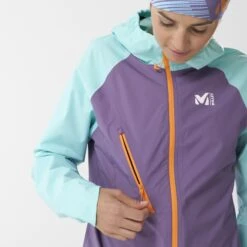 Millet Intense 2.5 Trail Running Jacket Women - Dragon/Saphir -RunGear Elite millet intens 2 1392506 1