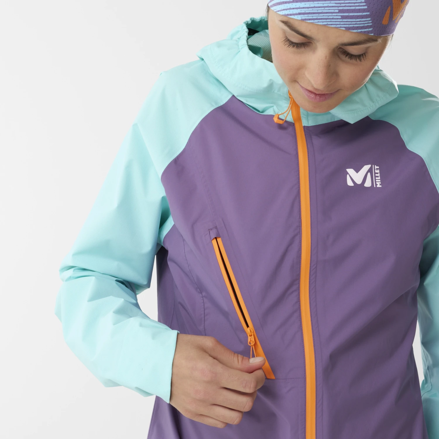 Millet Intense 2.5 Trail Running Jacket Women - Alata/Aruba 4 Millet Intense 2.5 Trail Running Jacket Women - Alata/Aruba - Image 4