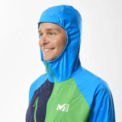 Millet Intense Light Trail Running Jacket Men - Red/Saphir -RunGear Elite millet intense li j men chloro electric blue 4 1392568 1
