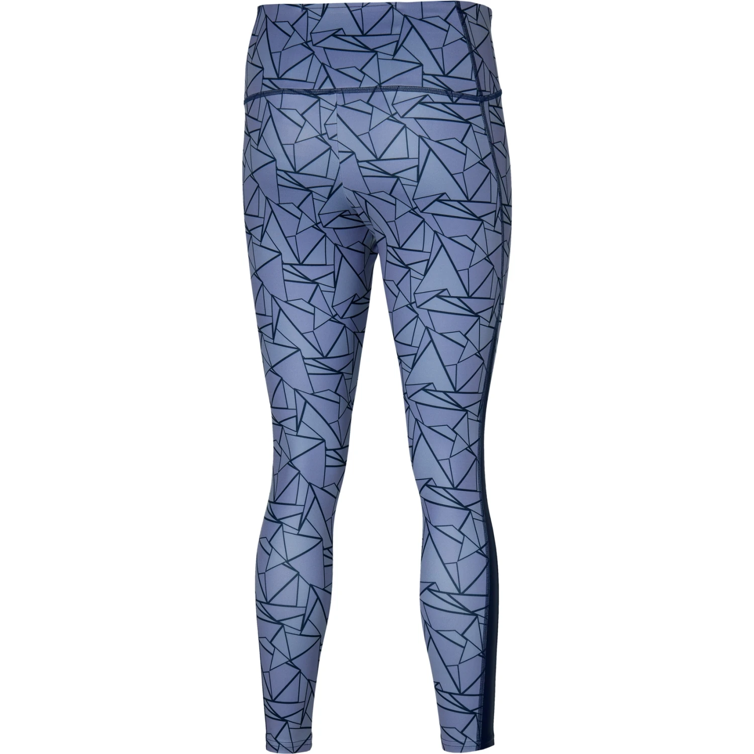 Mizuno 7/8 Printed Tights Women J2GB2204 - Vintage Indigo 2 Mizuno 7/8 Printed Tights Women J2GB2204 - Vintage Indigo - Image 2