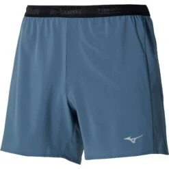 Mizuno Alpha 5.5 Shorts Men - China Blue