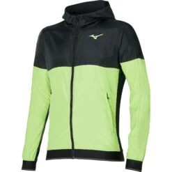 Mizuno Hoody Jacket Men - Neo Lime