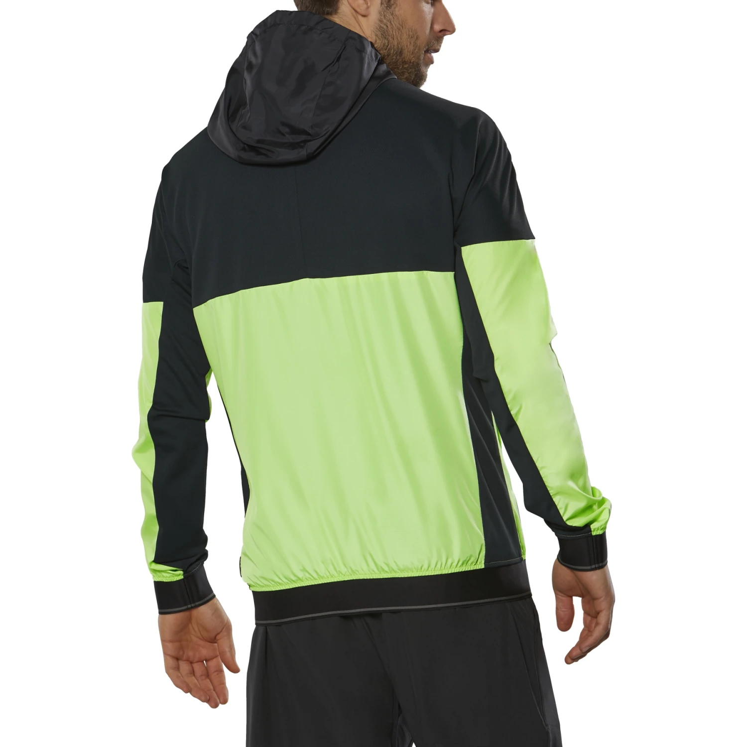 Mizuno Hoody Jacket Men - Neo Lime 4 Mizuno Hoody Jacket Men - Neo Lime - Image 4