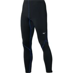 Mizuno Warmalite Tights Men - Black / Surf The Web