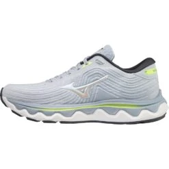 Mizuno Wave Horizon 6 Running Shoes Women - Heather / White / Neo Lime -RunGear Elite mizuno wave horizon 6 womens running shoes heather white neo lime 4 1236062