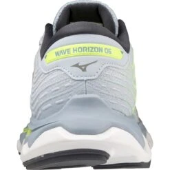 Mizuno Wave Horizon 6 Running Shoes Women - Heather / White / Neo Lime -RunGear Elite mizuno wave horizon 6 womens running shoes heather white neo lime 8 1236066