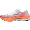 Mizuno Wave Rebellion Flash Running Shoes Men - White / Silver / Light Orange