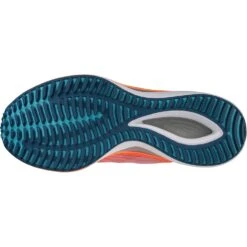 Mizuno Wave Rebellion Flash Running Shoes Men - White / Silver / Light Orange -RunGear Elite mizuno wave rebellion flash running shoes white silver light orange 6 1399218