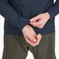 Montane Featherlite Hooded Windproof Jacket - Eclipse Blue -RunGear Elite montane featherlite hooded windproof jacket eclipse blue 10 1543734