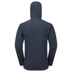 Montane Featherlite Hooded Windproof Jacket - Eclipse Blue -RunGear Elite montane featherlite hooded windproof jacket eclipse blue 4 1543728
