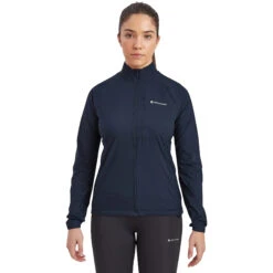 Montane Featherlite Women's Windproof Jacket - Eclipse Blue