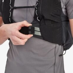 Montane Gecko VP 20 + Hydration Trail Running Vest - Black -RunGear Elite montane gecko vp 20 plus hydration running vest black 13 1442441