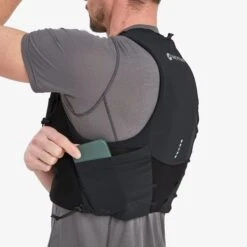 Montane Gecko VP + Hydration Trail Running Vest - Black -RunGear Elite montane gecko vp plus running vest black 12 1442038
