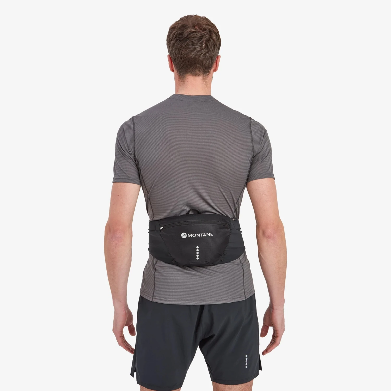 Montane Gecko WP 1L+ Waist Pack - Black 4 Montane Gecko WP 1L+ Waist Pack - Black - Image 4