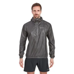 Montane Minimus Nano Pull-On Waterproof Jacket - Charcoal