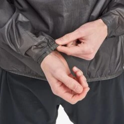 Montane Minimus Nano Pull-On Waterproof Jacket - Charcoal -RunGear Elite montane minimus nano pull on waterproof jacket unisex charcoal 12 1544224