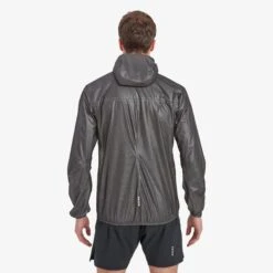 Montane Minimus Nano Pull-On Waterproof Jacket - Charcoal -RunGear Elite montane minimus nano pull on waterproof jacket unisex charcoal 3 1544215