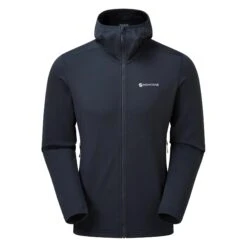 Montane Protium Hooded Fleece Jacket - Eclipse Blue -RunGear Elite montane protium hooded fleece jacket eclipse blue 3 1544434