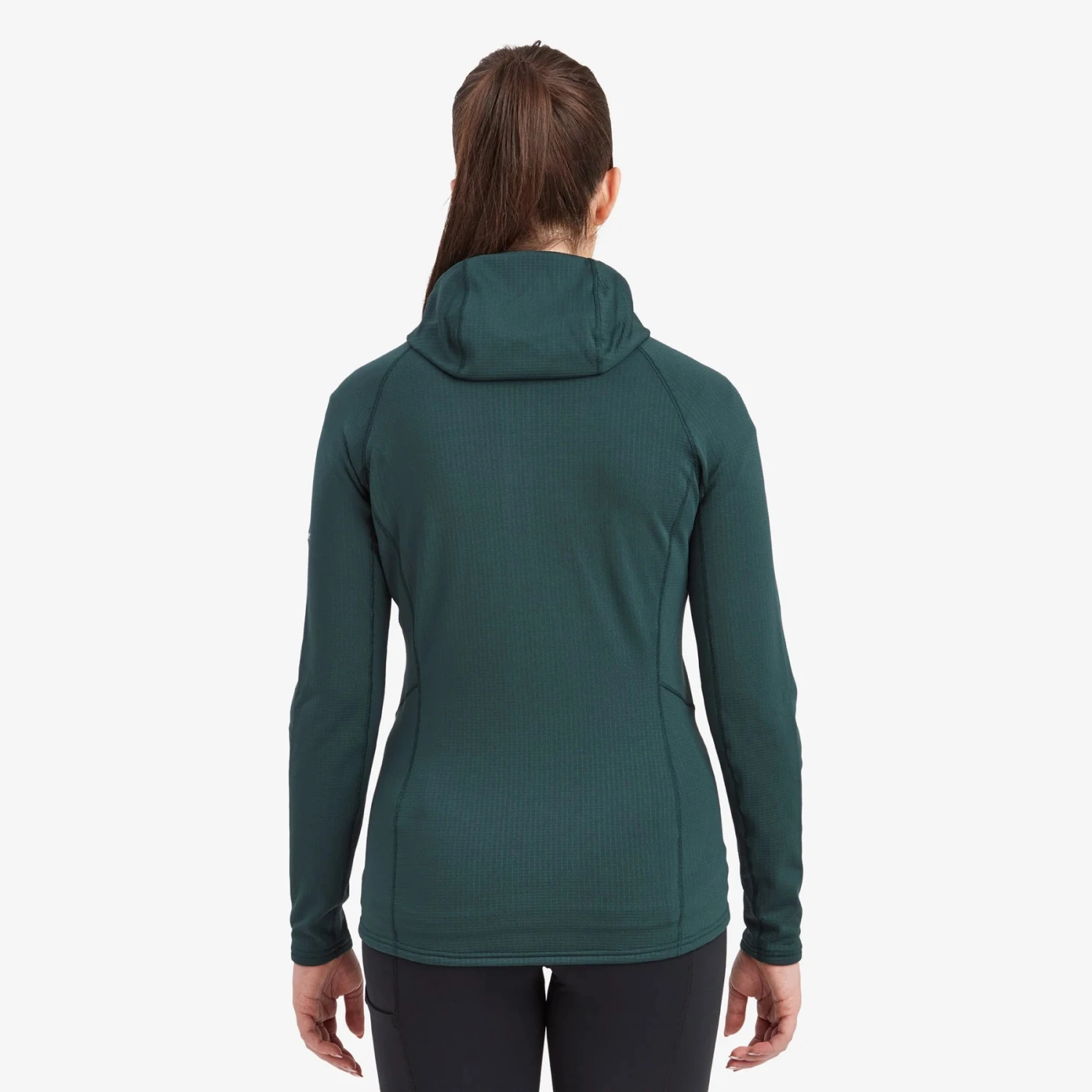 Montane Protium Women's Hooded Fleece Jacket - Deep Forest 2 Montane Protium Women's Hooded Fleece Jacket - Deep Forest - Image 2