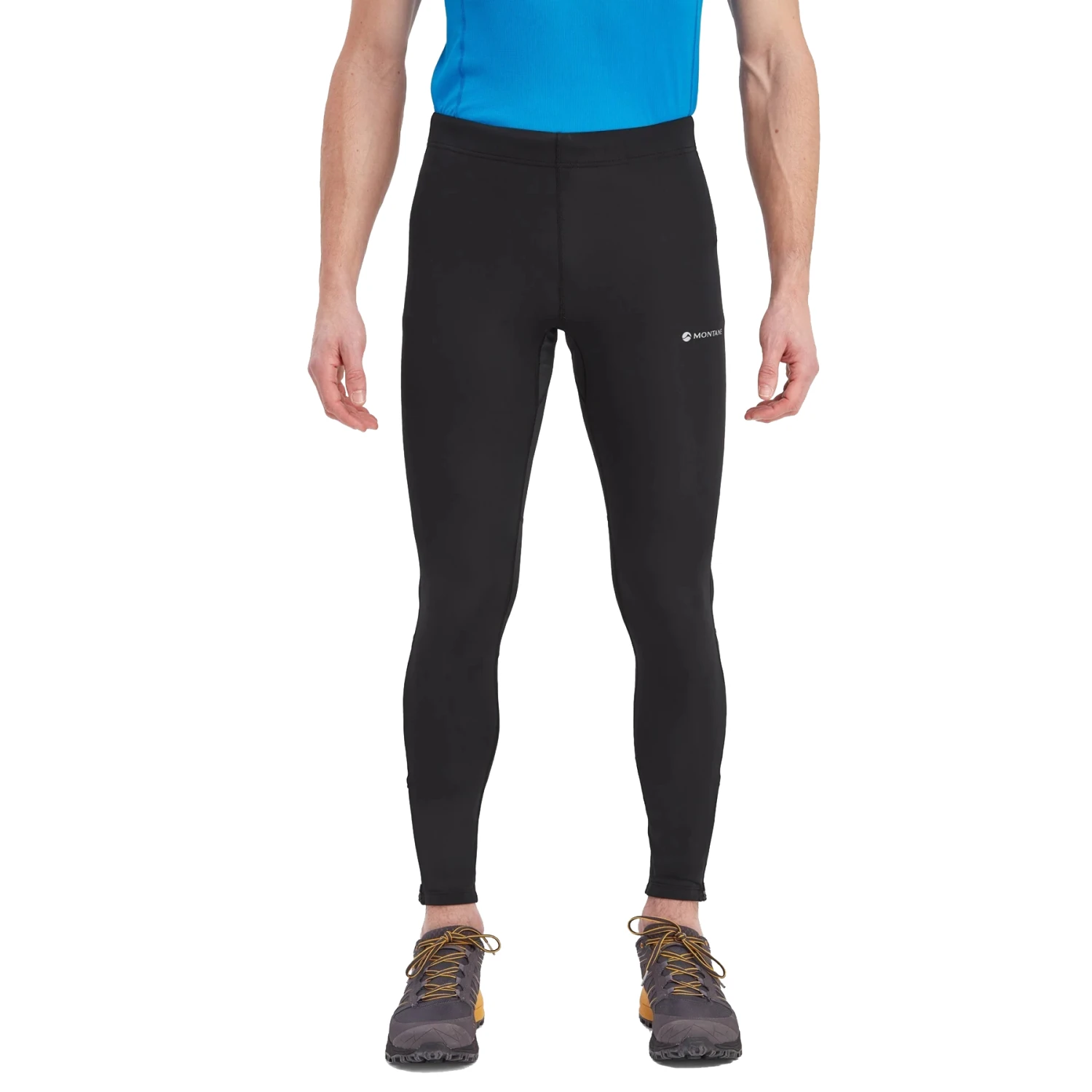 Montane Slipstream Trail Running Tights - Regular - Black 1 Montane Slipstream Trail Running Tights - Regular - Black