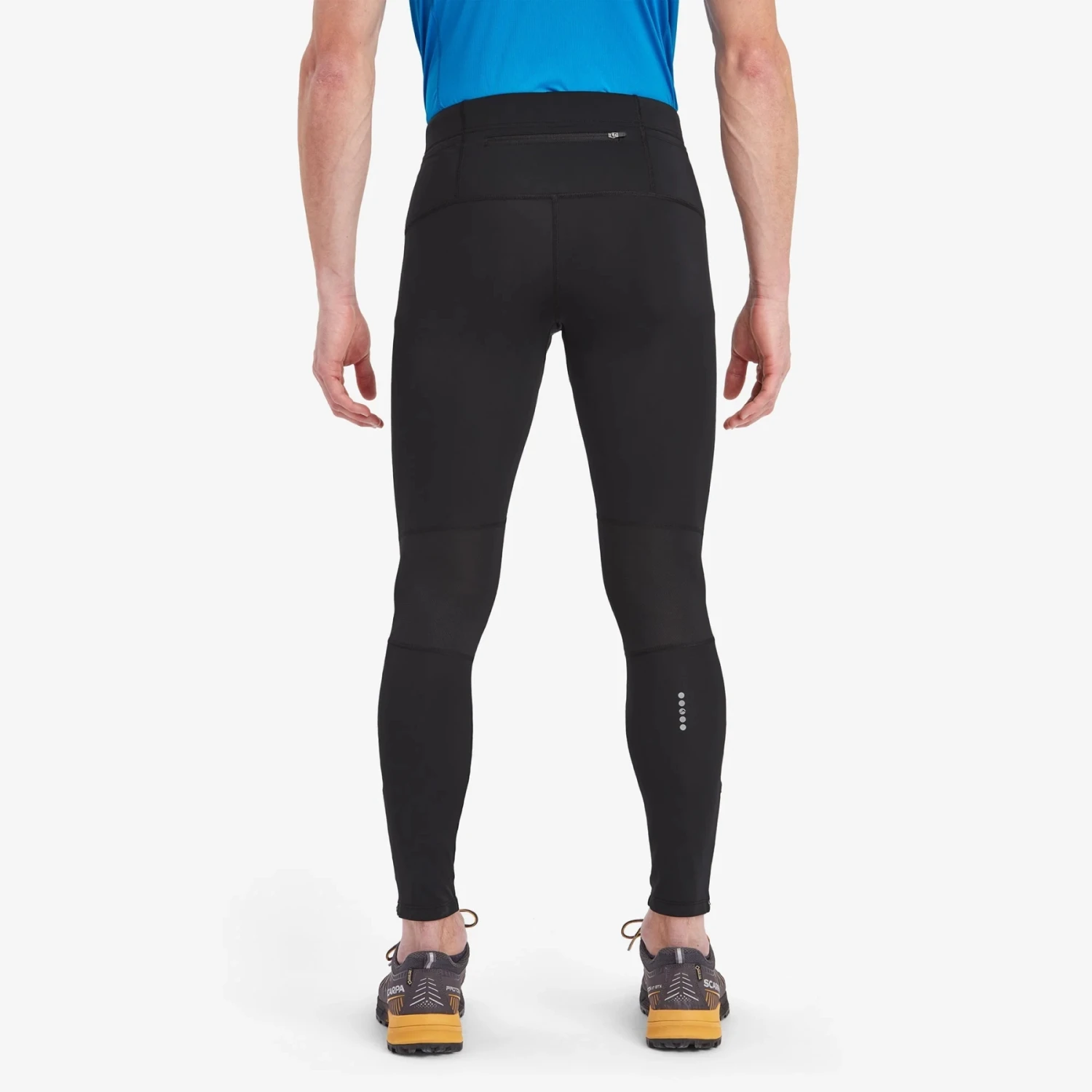 Montane Slipstream Trail Running Tights - Regular - Black 2 Montane Slipstream Trail Running Tights - Regular - Black - Image 2