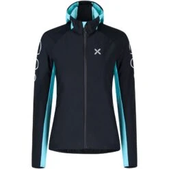 Montura Andromeda Maglia Jacket Woman - Black/care Blue 9028