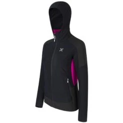 Montura Windfit Jacket Women - Black/intense Violet 9007 -RunGear Elite montura windfit maglia jacket woman black intense violet 9007 2 1315068