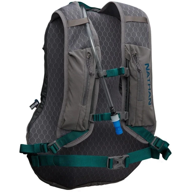 Nathan Sports Crossover Pack - 10L - Charcoal / Marine Blue 2 Nathan Sports Crossover Pack - 10L - Charcoal / Marine Blue - Image 2