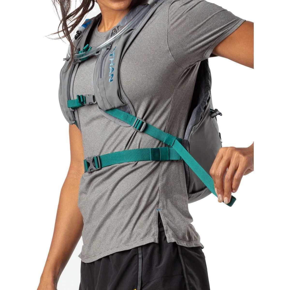 Nathan Sports Crossover Pack - 10L - Charcoal / Marine Blue 8 Nathan Sports Crossover Pack - 10L - Charcoal / Marine Blue - Image 8