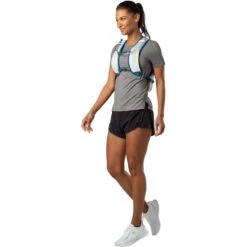 Nathan Sports Crossover Pack - 5L Hydration Pack - Vapor Grey / Finish Lime -RunGear Elite nathan sports crossover pack 5l vapor grey sinish lime 4 1231193