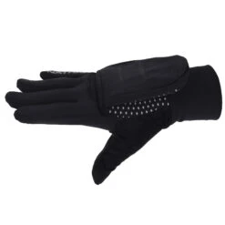 Nathan Sports Hypernight Convertible Mitts - Black/Geo Print -RunGear Elite nathan sports hypernight convertible mitts handschuh black geo print3 1323893