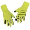 Nathan Sports Hypernight Reflective Gloves - Hi Vis Yellow/Geo Print