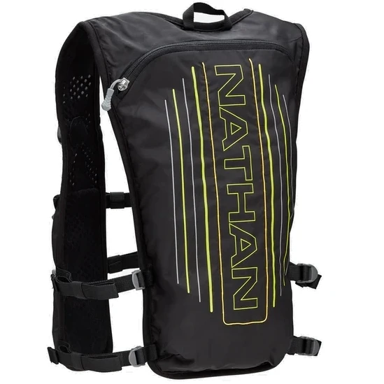 Nathan Sports Laser Light 3L Hydration Pack - Black / High Vis Yellow 1 Nathan Sports Laser Light 3L Hydration Pack - Black / High Vis Yellow
