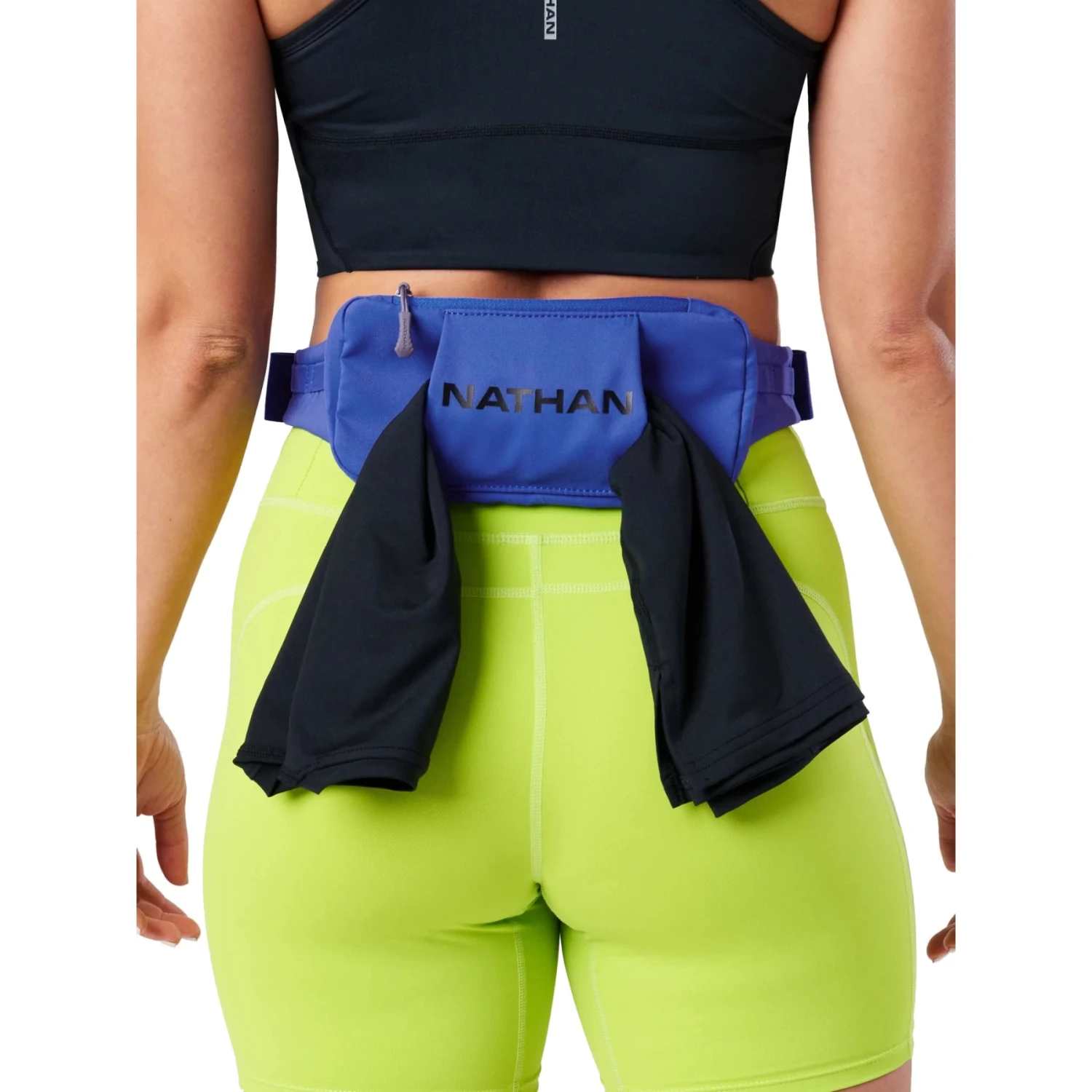 Nathan Sports Marathon Pak 2.0 Hip Belt - Peri Blue/Estate Blue 6 Nathan Sports Marathon Pak 2.0 Hip Belt - Peri Blue/Estate Blue - Image 6