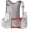 Nathan Sports Pinnacle 12L Hydration Race Vest - Vapor Grey/Ribbon Red