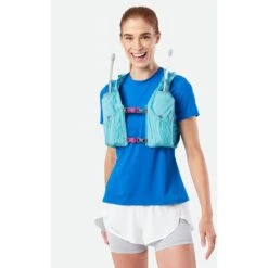 Nathan Sports Pinnacle 4L Women's Hydration Pack - Caribbean Blue/Magenta -RunGear Elite nathan sports pinnacle 4l womens hydration pack caribbean blue magenta 20 5 1452763