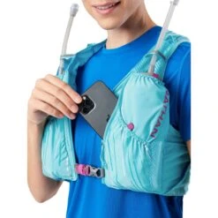Nathan Sports Pinnacle 4L Women's Hydration Pack - Caribbean Blue/Magenta -RunGear Elite nathan sports pinnacle 4l womens hydration pack caribbean blue magenta 20 9 1452767