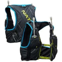 Nathan Sports Pinnacle 4L Hydration Pack - Black / Finish Lime