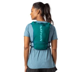 Nathan Sports Quick Start 2.0 - 4L Race Pack - Storm Green / Breezy Blue -RunGear Elite nathan sports quick start 2 0 4l race pack storm green breezy blue 9 1391997