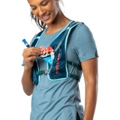 Nathan Sports Quick Start 2.0 Hydration Pack - 3L - Marine Blue / Hot Red -RunGear Elite nathan sports quick start 3l marine blue hot red 5 1231268