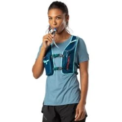 Nathan Sports Quick Start 2.0 Hydration Pack - 3L - Marine Blue / Hot Red -RunGear Elite nathan sports quick start 3l marine blue hot red 6 1231269