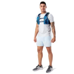 Nathan Sports VaporAir 3.0 7L Hydration Vest - Deep Blue/Safety Yellow -RunGear Elite nathan sports vaporair 3 0 7 l deep blue safety yellow 4 4 1449417