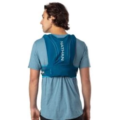 Nathan Sports VaporAir 2 Lite Hydration Vest - 4L - Marine Blue / Vapor Grey -RunGear Elite nathan sports vaporairess 2 lite 4l laufweste 07 1272975