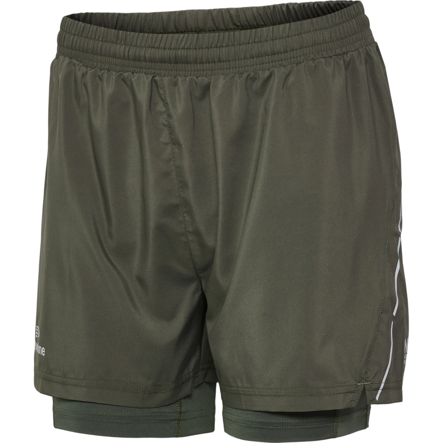 Newline Pace 2in1 Shorts Women - Beluga 2 Newline Pace 2in1 Shorts Women - Beluga - Image 2